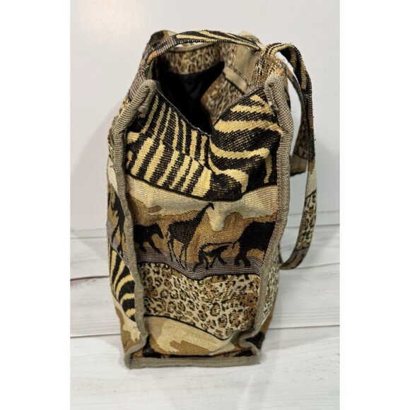 JADE Handbag/Tote Safari African Ethnic Tribal C/W Change Wallet - Picture 12 of 15